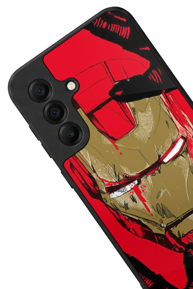 Samsung Galaxy A17 Uyumlu  Iron Man ( Demir Adam ) Tasarımlı Glossy Premium Kılıf