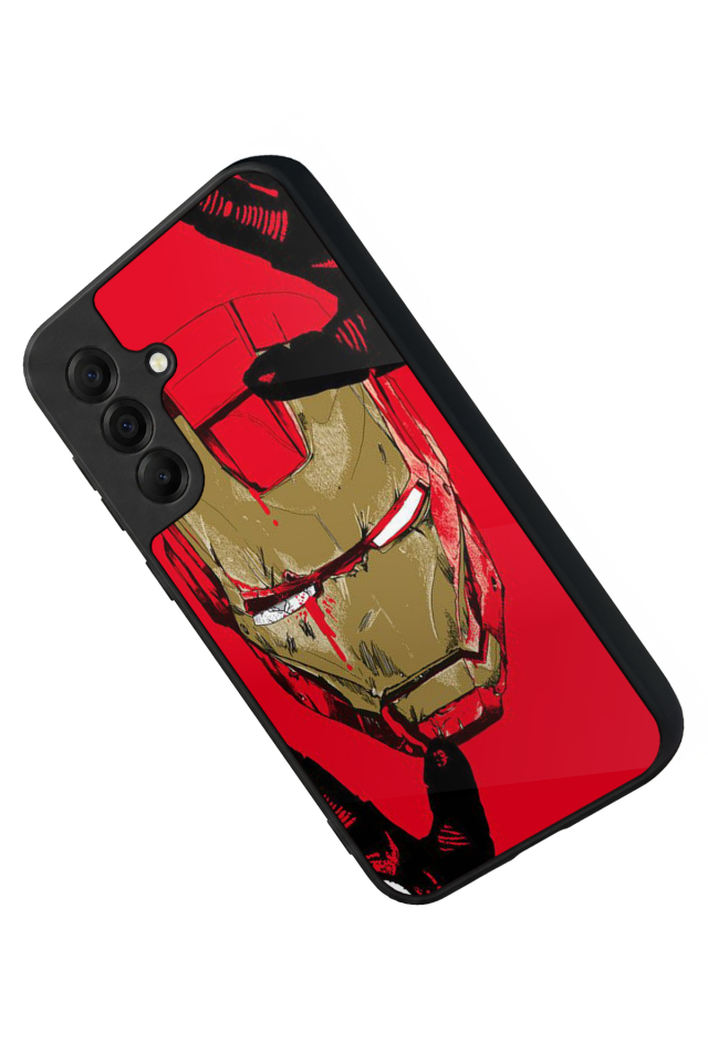 Samsung Galaxy A17 Uyumlu  Iron Man ( Demir Adam ) Tasarımlı Glossy Premium Kılıf