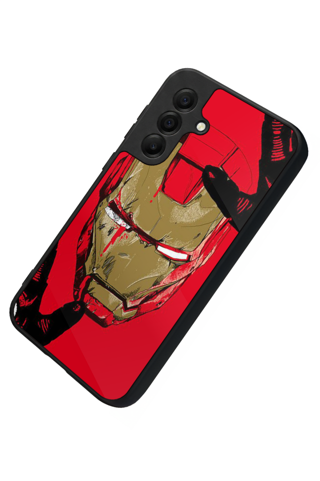 Samsung Galaxy A17 Uyumlu  Iron Man ( Demir Adam ) Tasarımlı Glossy Premium Kılıf