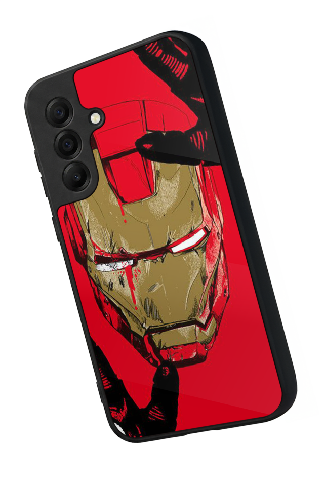 Samsung Galaxy A17 Uyumlu  Iron Man ( Demir Adam ) Tasarımlı Glossy Premium Kılıf
