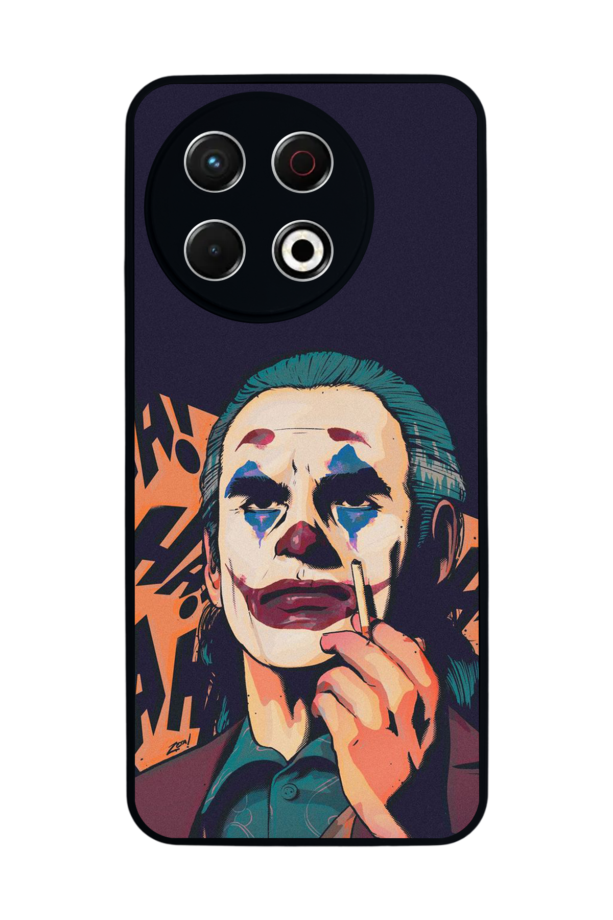 Tecno Spark 30 Pro Uyumlu Joker Tasarımlı Glossy Premium Kılıf