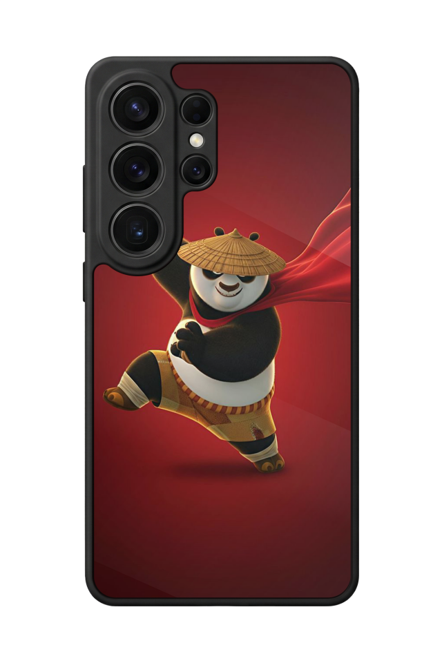 Samsung Galaxy S26 Ultra Uyumlu Kung Fu Panda Tasarımlı Glossy Premium Kılıf