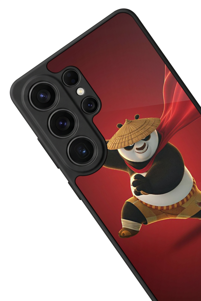Samsung Galaxy S26 Ultra Uyumlu Kung Fu Panda Tasarımlı Glossy Premium Kılıf