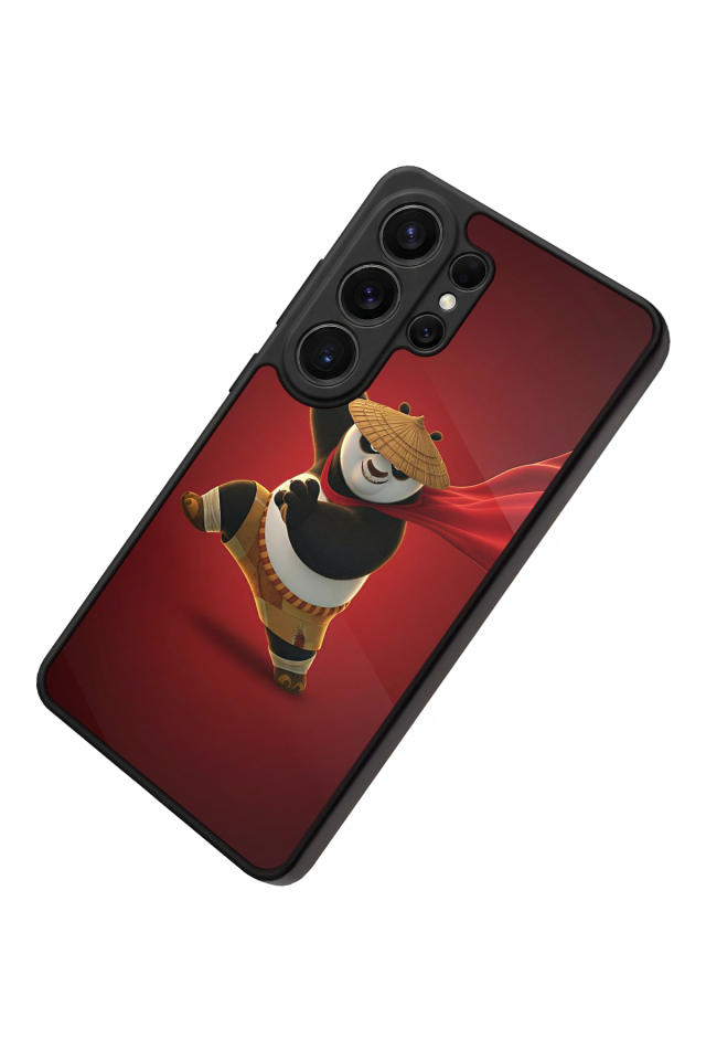 Samsung Galaxy S26 Ultra Uyumlu Kung Fu Panda Tasarımlı Glossy Premium Kılıf