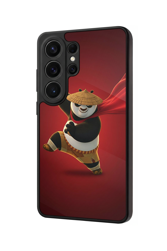 Samsung Galaxy S26 Ultra Uyumlu Kung Fu Panda Tasarımlı Glossy Premium Kılıf