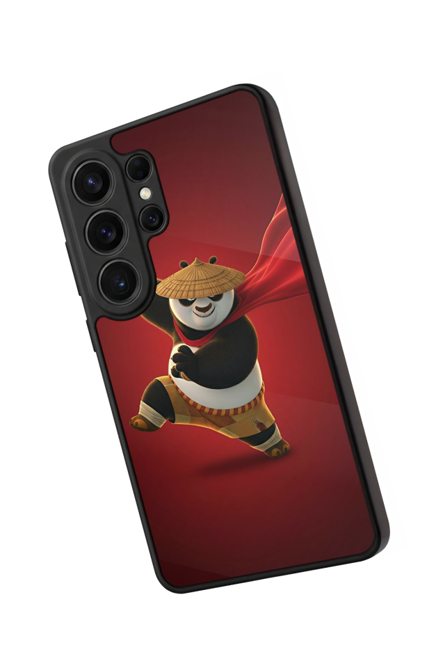 Samsung Galaxy S26 Ultra Uyumlu Kung Fu Panda Tasarımlı Glossy Premium Kılıf