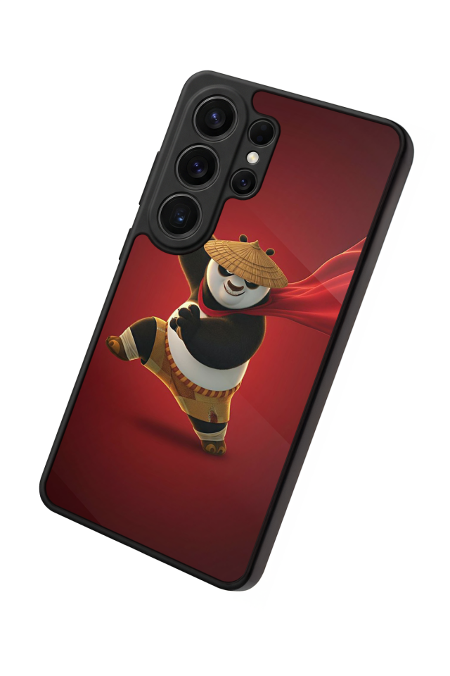 Samsung Galaxy S26 Ultra Uyumlu Kung Fu Panda Tasarımlı Glossy Premium Kılıf