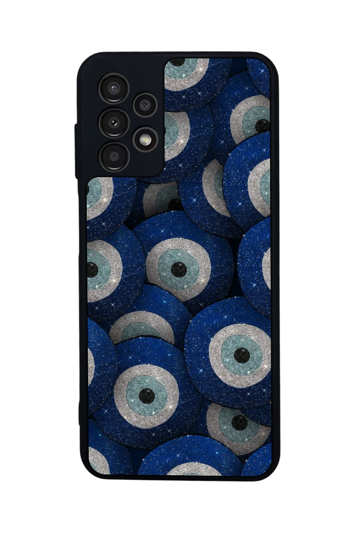 Samsung Galaxy A23 Uyumlu Nazar Tasarımlı Glossy Premium Kılıf