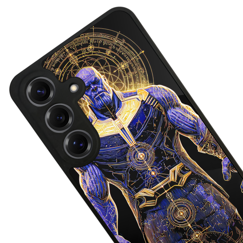 Samsung Galaxy S25 Uyumlu Thanos Tasarımlı Glossy Premium Kılıf