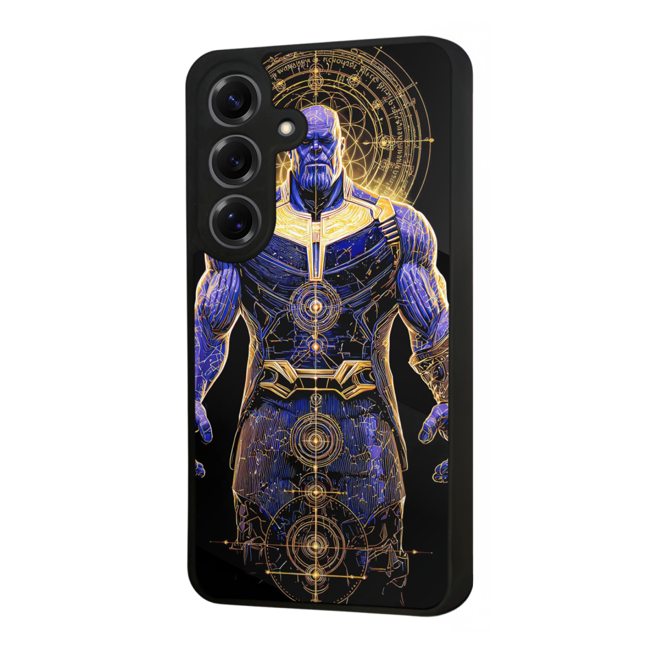 Samsung Galaxy S25 Uyumlu Thanos Tasarımlı Glossy Premium Kılıf