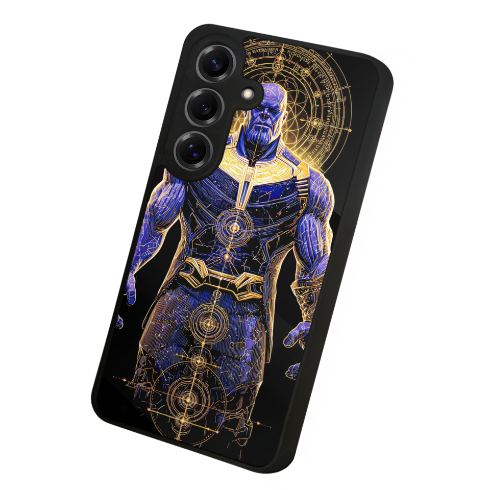 Samsung Galaxy S25 Uyumlu Thanos Tasarımlı Glossy Premium Kılıf