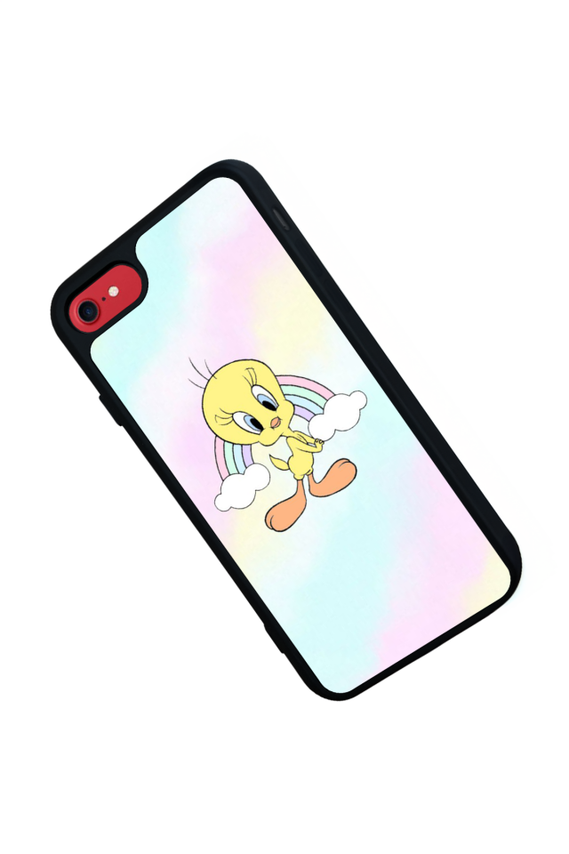 iPhone 7 Uyumlu Tweety Tasarımlı Glossy Premium Kılıf