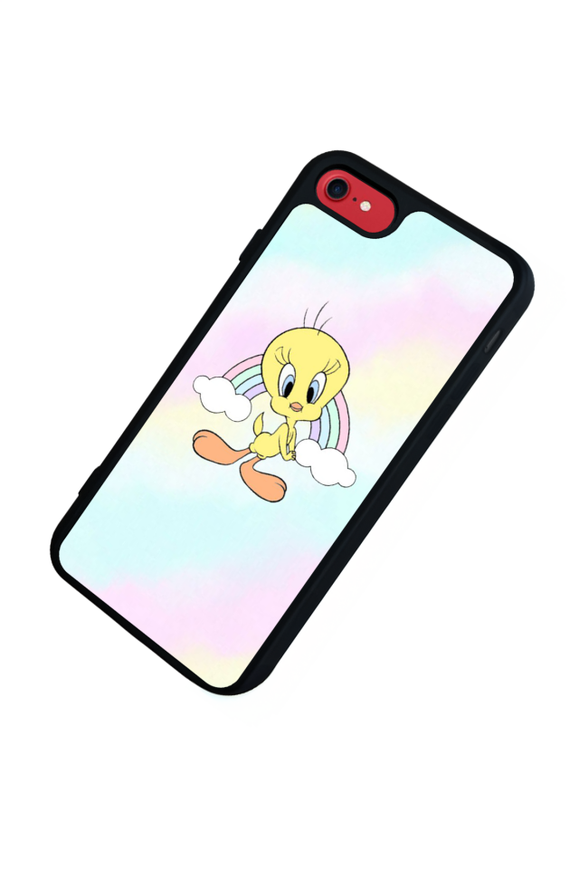 iPhone 7 Uyumlu Tweety Tasarımlı Glossy Premium Kılıf
