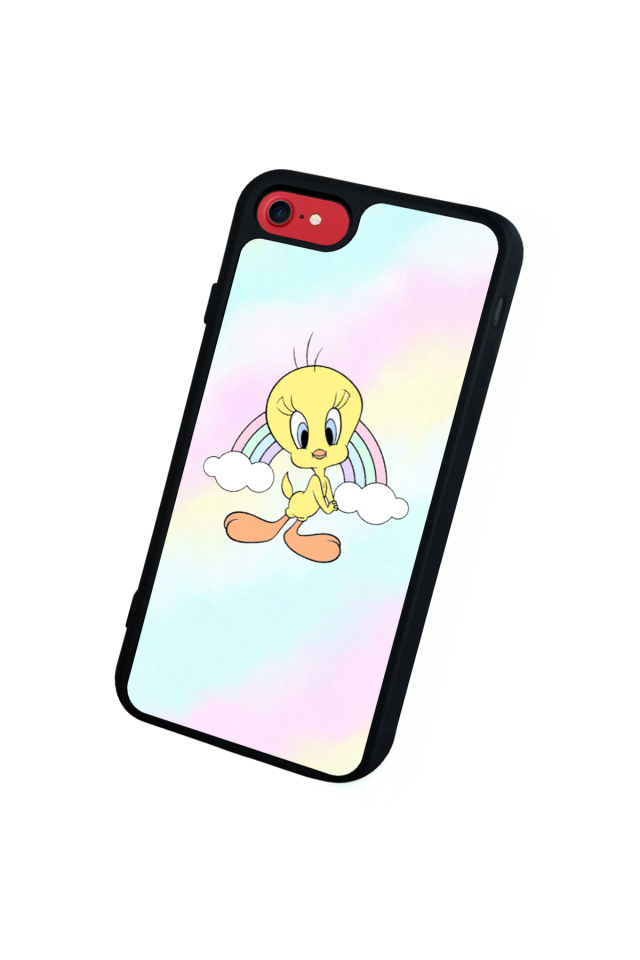 iPhone 7 Uyumlu Tweety Tasarımlı Glossy Premium Kılıf