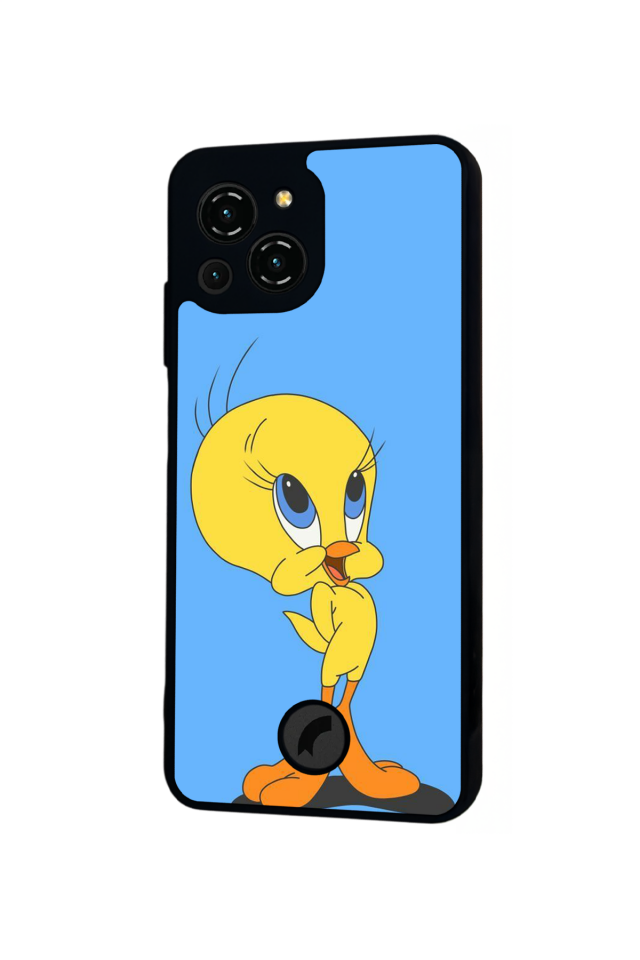 Reeder S23 Pro Max Uyumlu tweety Tasarımlı Glossy Premium Kılıf