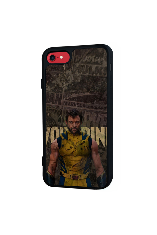 iPhone SE Uyumlu Wolverine Tasarımlı Glossy Premium Kılıf