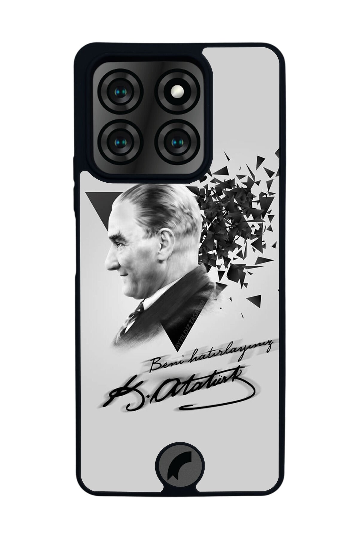 Reeder S71 Uyumlu Mustafa Kemal Ataturk Tasarımlı Glossy Premium Kılıf