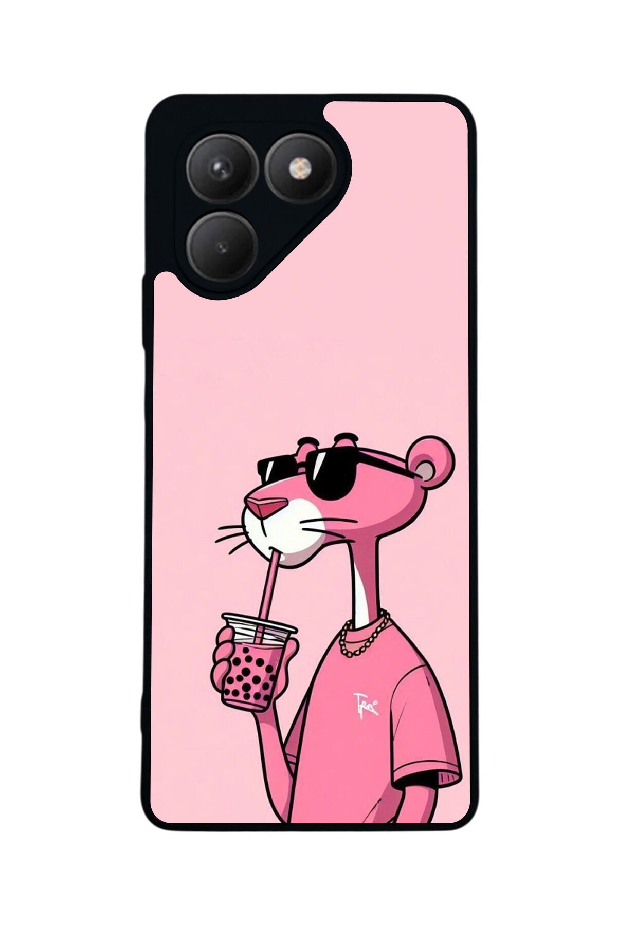 Tecno Pova 7 Mat Uyumlu Siyah Kılıf – Yumuşak Silikon, Koruyucu, Şok Emici Kapak