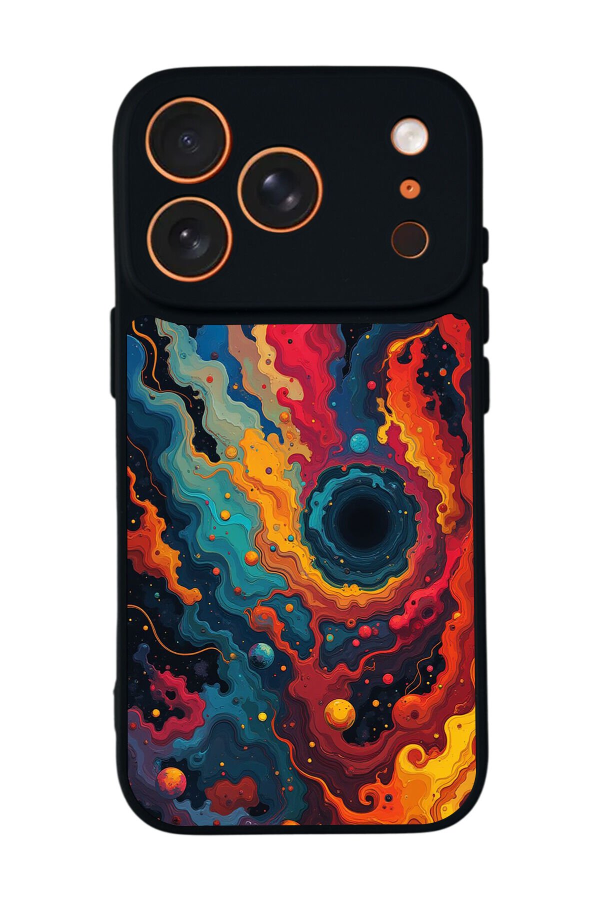 iPhone 17 Pro Max Uyumlu Abstract Tasarımlı Glossy Premium Kılıf