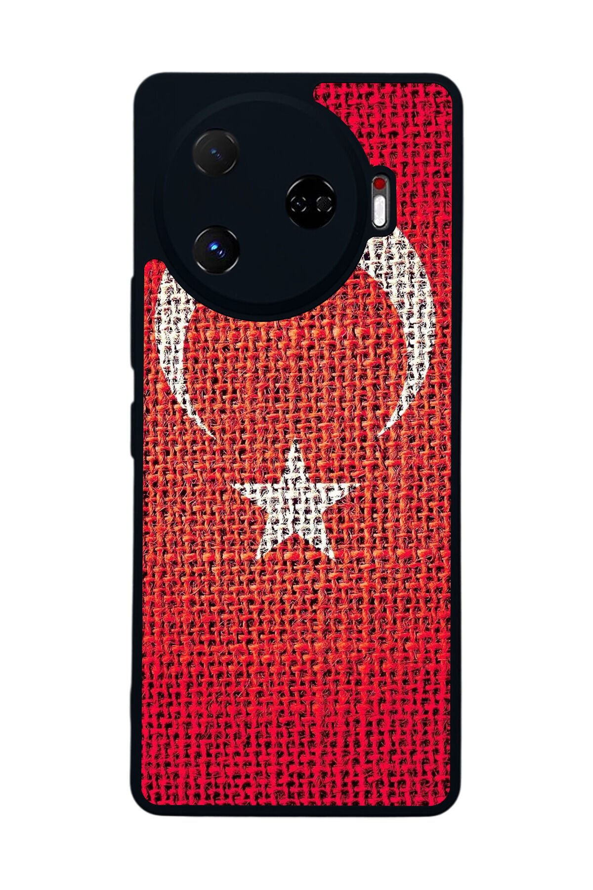 Tecno Camon 30 Pro Uyumlu Türk Bayragi Tasarımlı Glossy Premium Kılıf