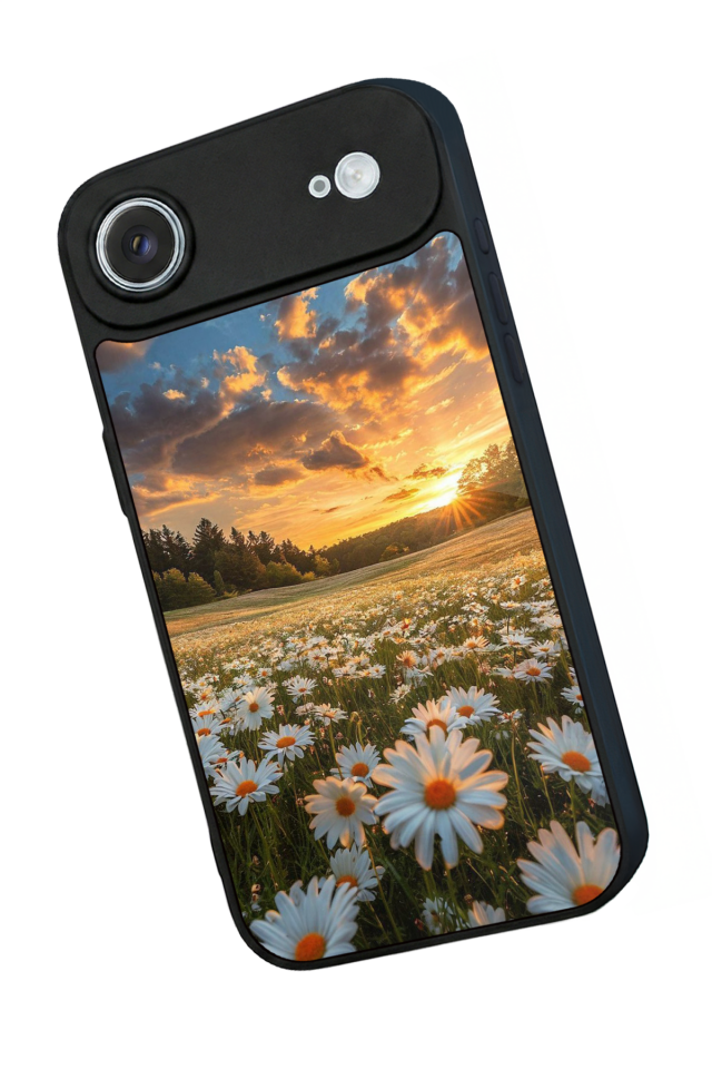 iPhone 17 Air Uyumlu Cicek Tasarımlı Glossy Premium Kılıf