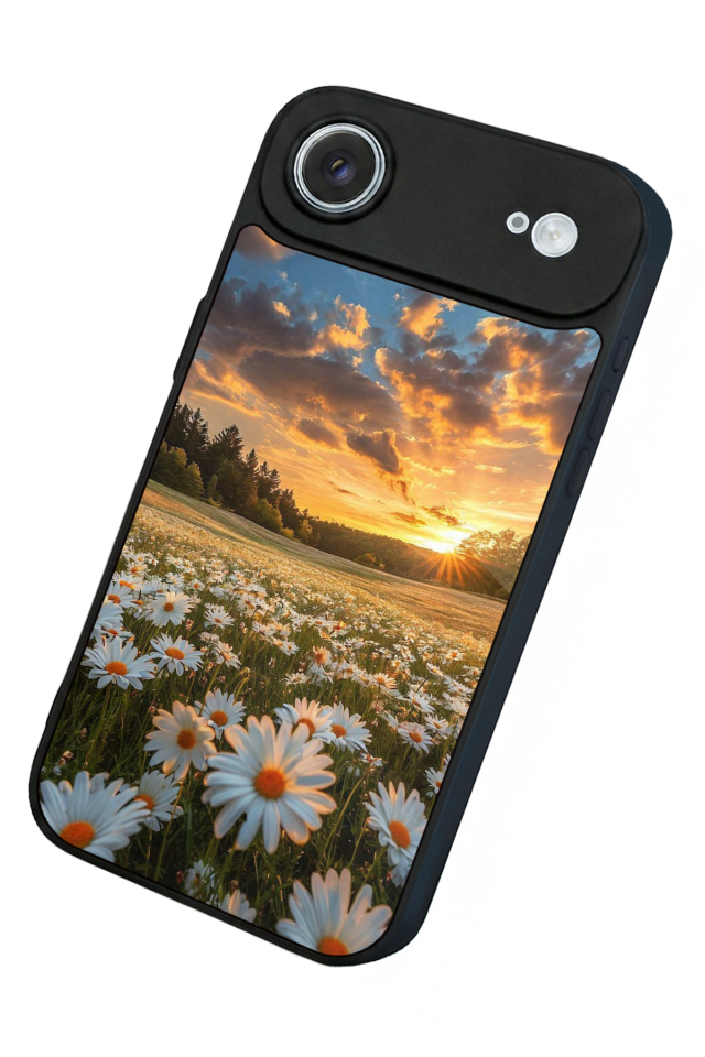 iPhone 17 Air Uyumlu Cicek Tasarımlı Glossy Premium Kılıf