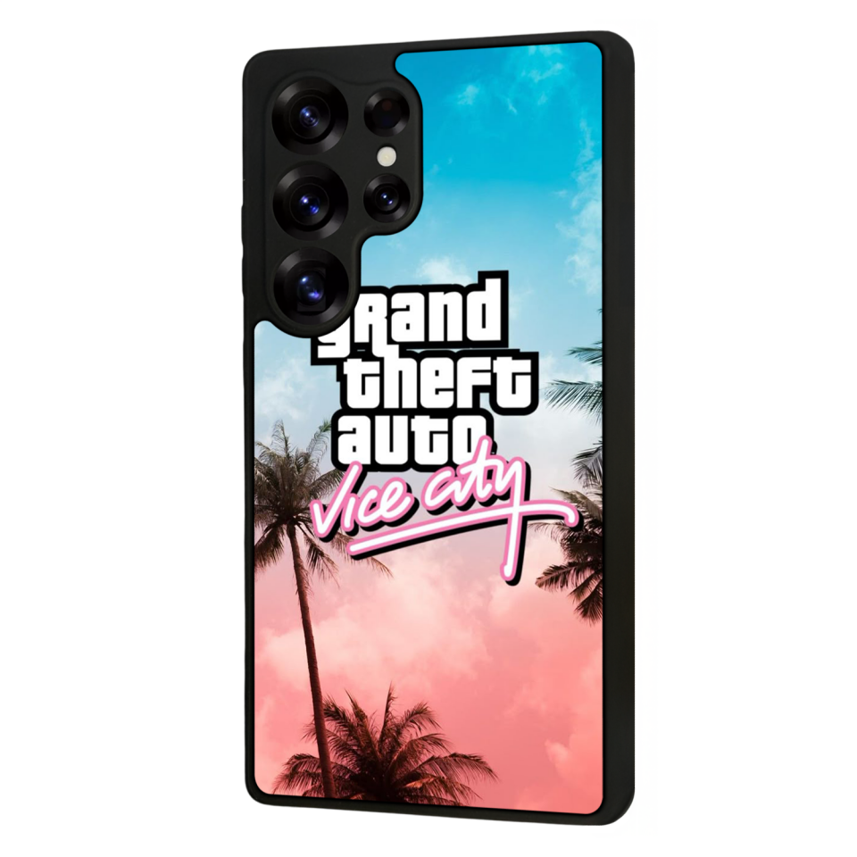 Samsung Galaxy S25 Ultra Uyumlu GTA Tasarımlı Glossy Premium Kılıf