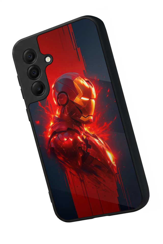 Samsung Galaxy A17 Uyumlu  Iron Man ( Demir Adam ) Tasarımlı Glossy Premium Kılıf
