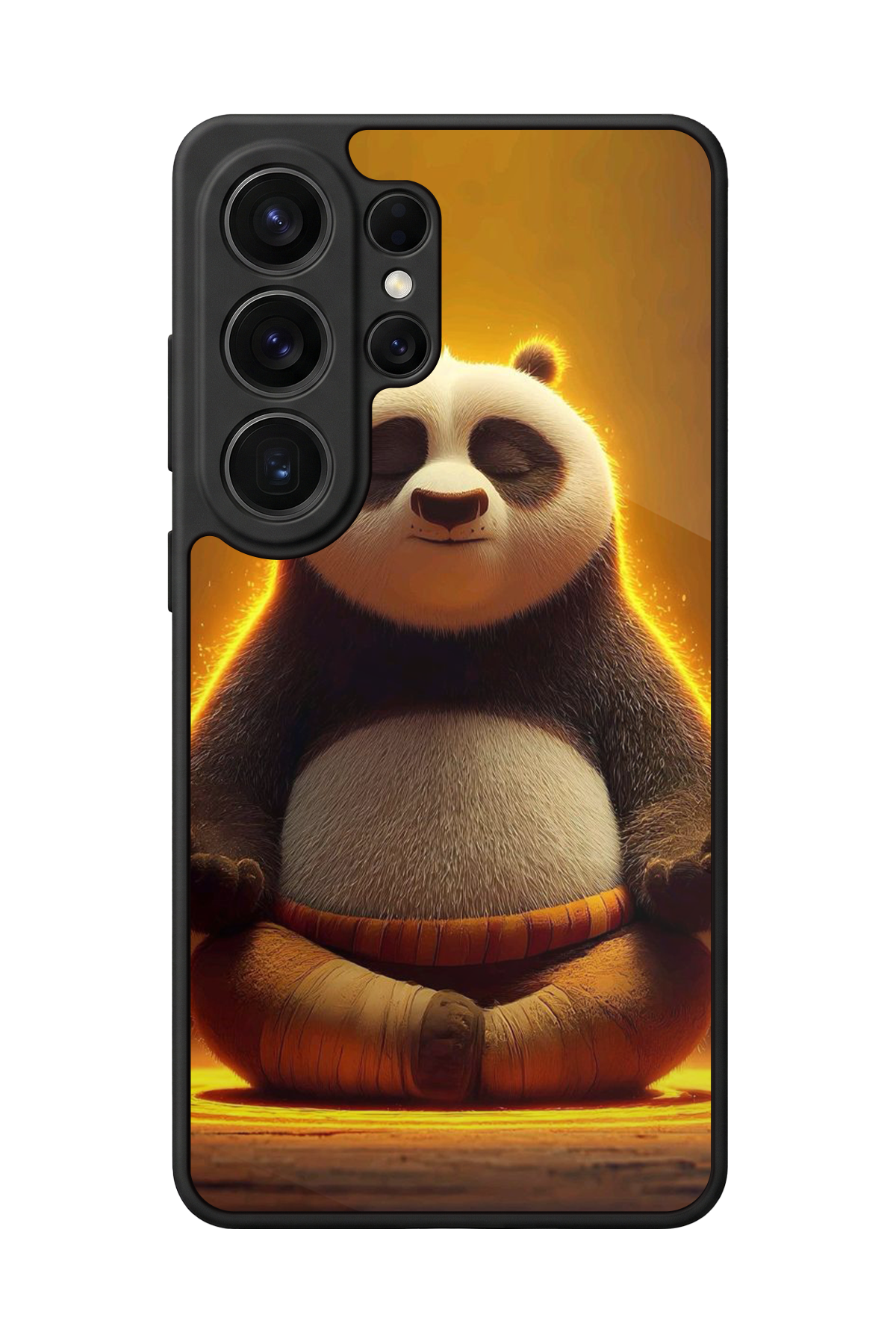 Samsung Galaxy S26 Ultra Uyumlu Kung Fu Panda Tasarımlı Glossy Premium Kılıf