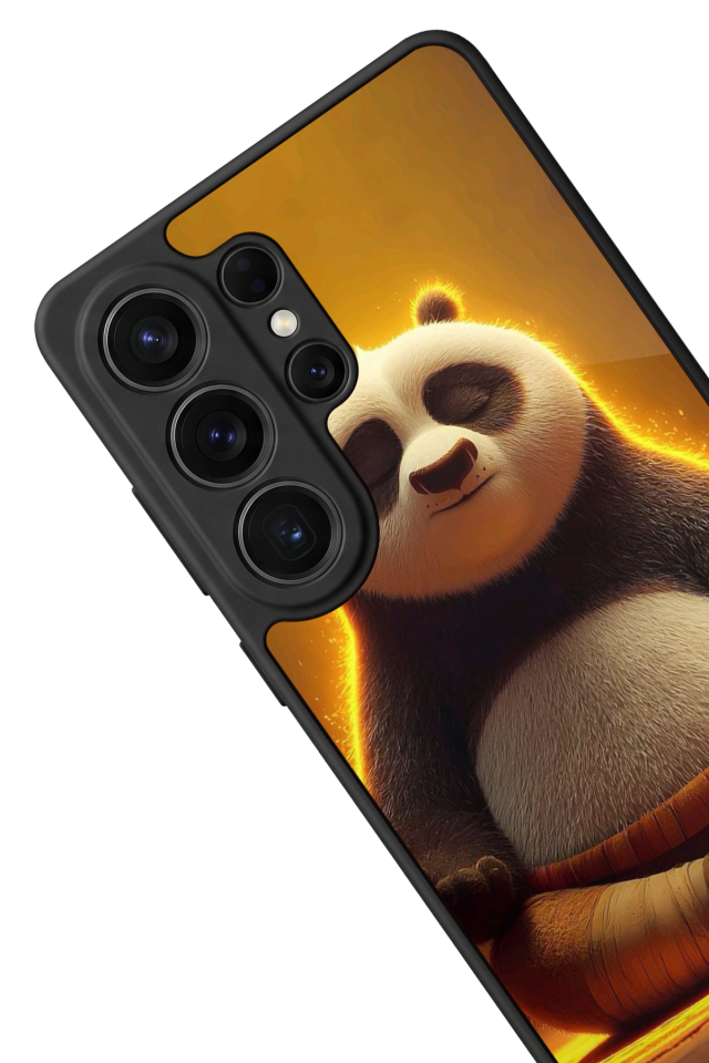 Samsung Galaxy S26 Ultra Uyumlu Kung Fu Panda Tasarımlı Glossy Premium Kılıf