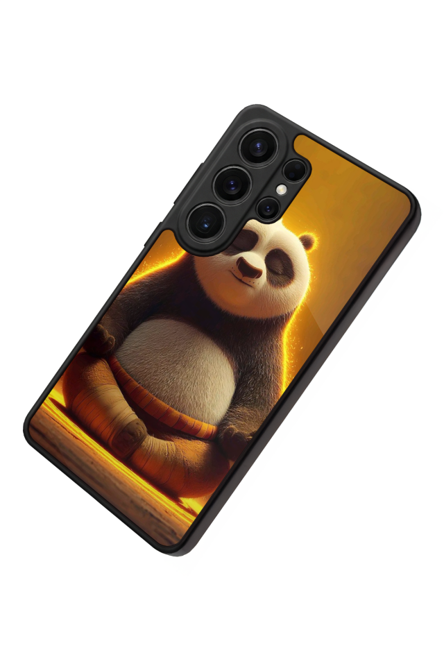 Samsung Galaxy S26 Ultra Uyumlu Kung Fu Panda Tasarımlı Glossy Premium Kılıf