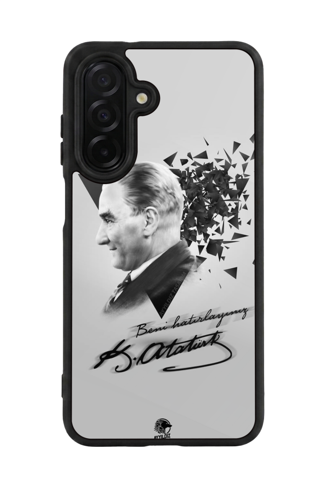 Samsung Galaxy A26 Uyumlu Mustafa Kemal Ataturk Tasarımlı Glossy Premium Kılıf
