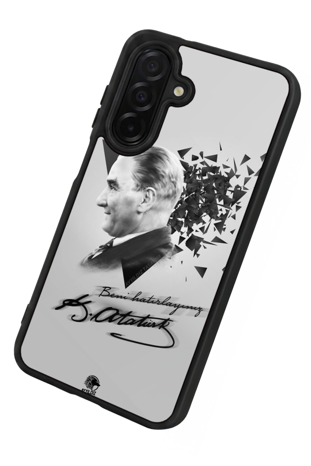 Samsung Galaxy A26 Uyumlu Mustafa Kemal Ataturk Tasarımlı Glossy Premium Kılıf