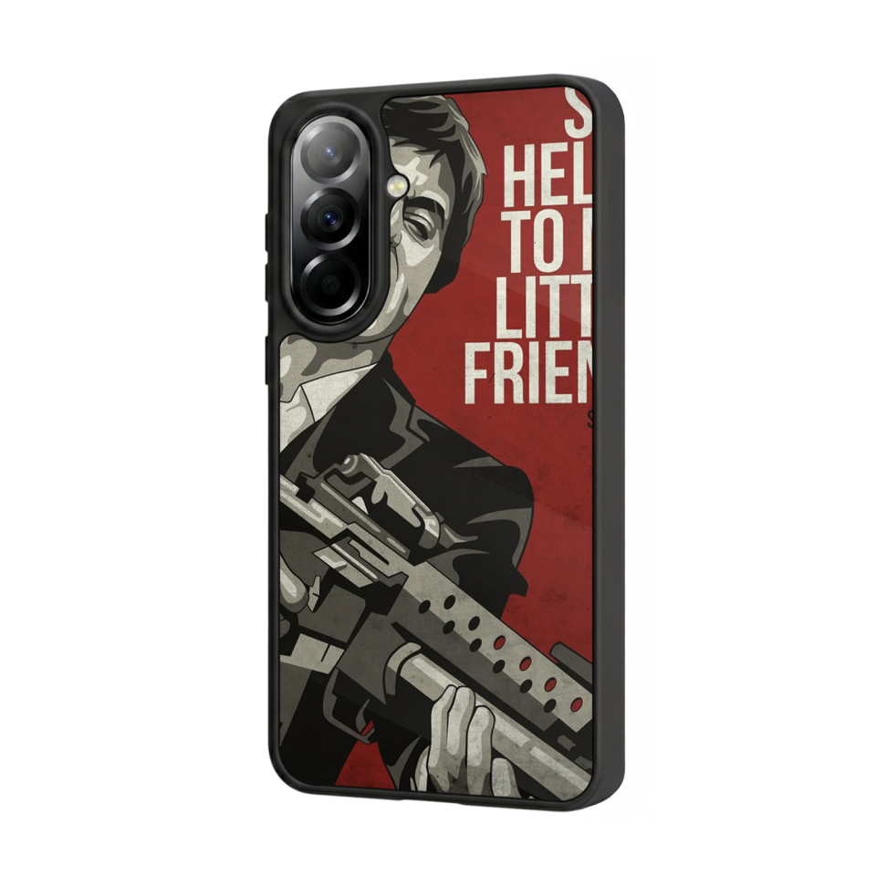 Samsung Galaxy A57 Uyumlu Scarface Tasarımlı Glossy Premium Kılıf