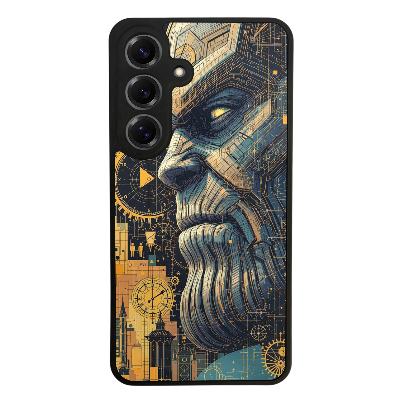 Samsung Galaxy S25 Uyumlu Thanos Tasarımlı Glossy Premium Kılıf