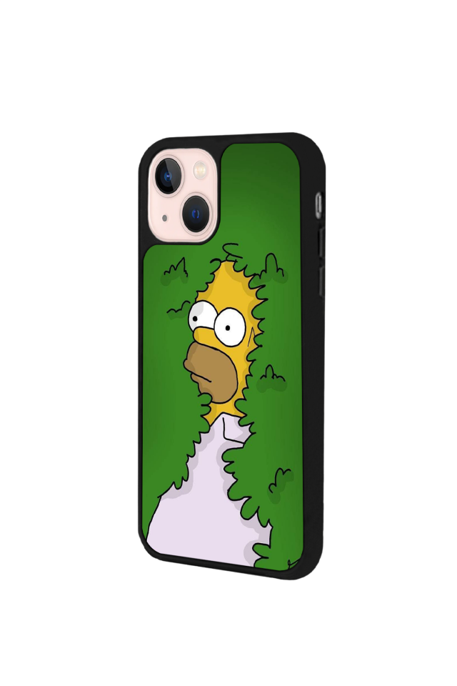 iPhone 15 Plus Uyumlu The Simpsons Tasarımlı Glossy Premium Kılıf