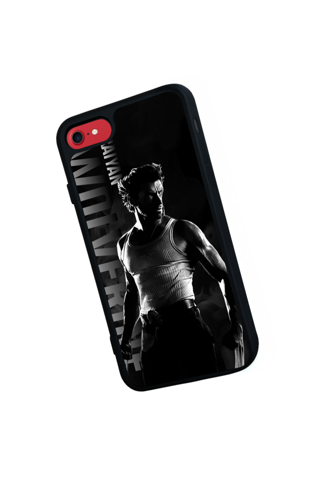 iPhone SE Uyumlu Wolverine Tasarımlı Glossy Premium Kılıf