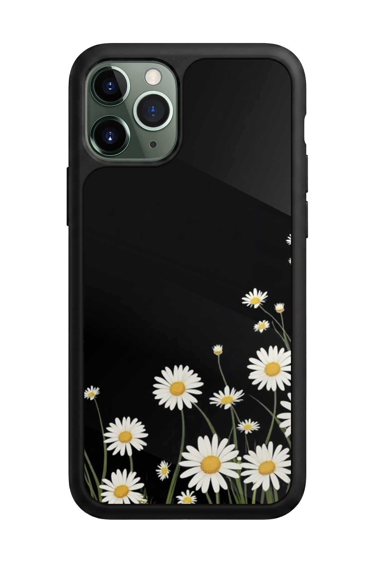 iPhone 11 Pro Max Uyumlu Floral Tasarımlı Glossy Premium Kılıf