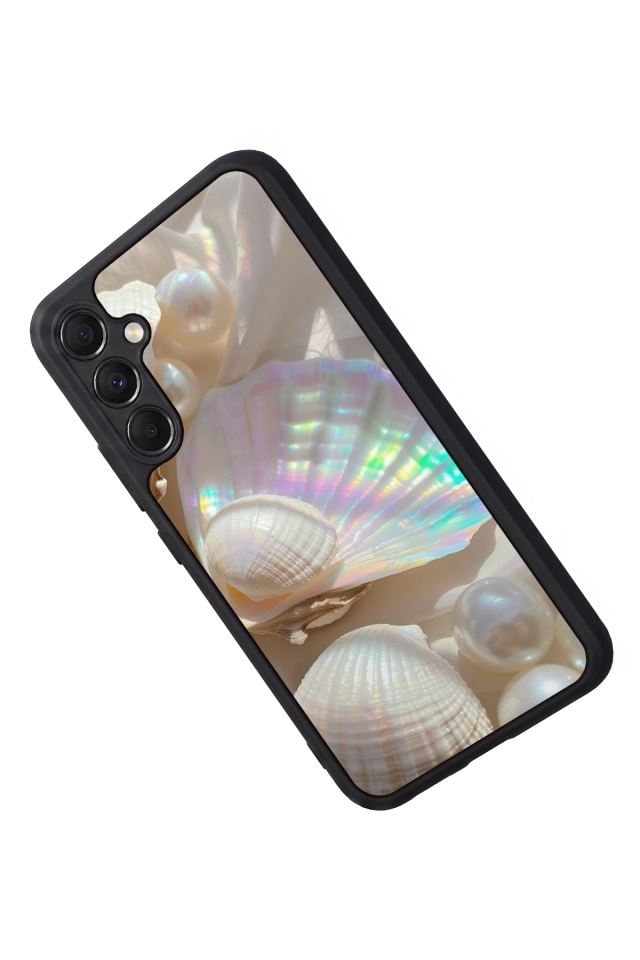 Samsung Galaxy A34 Uyumlu  İnci Tasarımlı Glossy Premium Kılıf