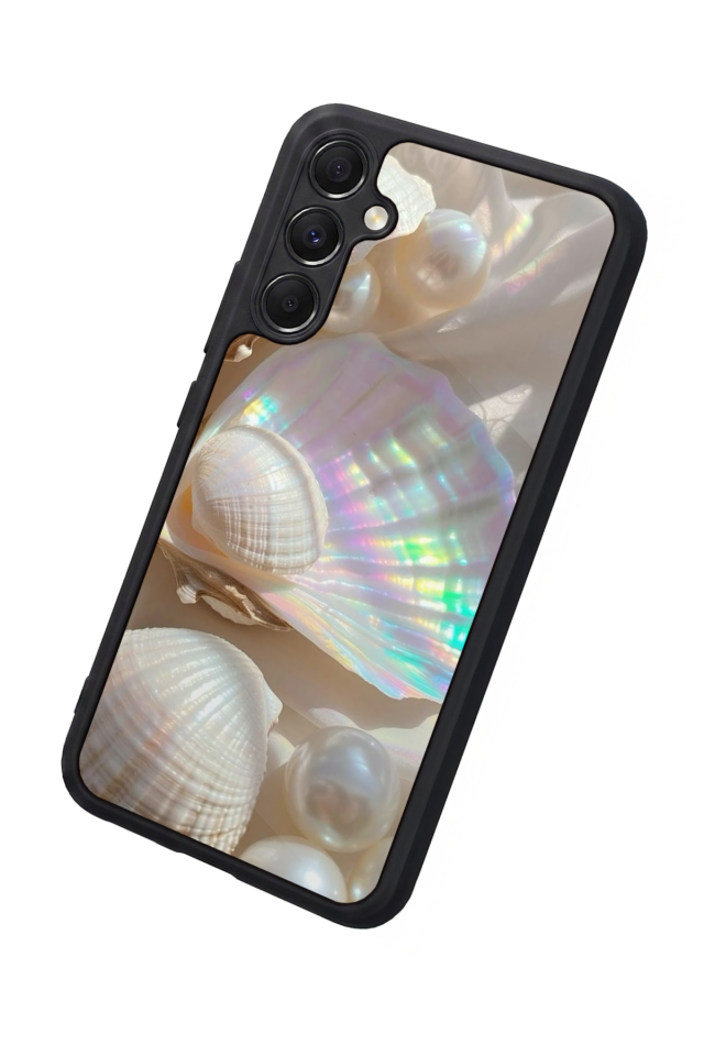Samsung Galaxy A34 Uyumlu  İnci Tasarımlı Glossy Premium Kılıf