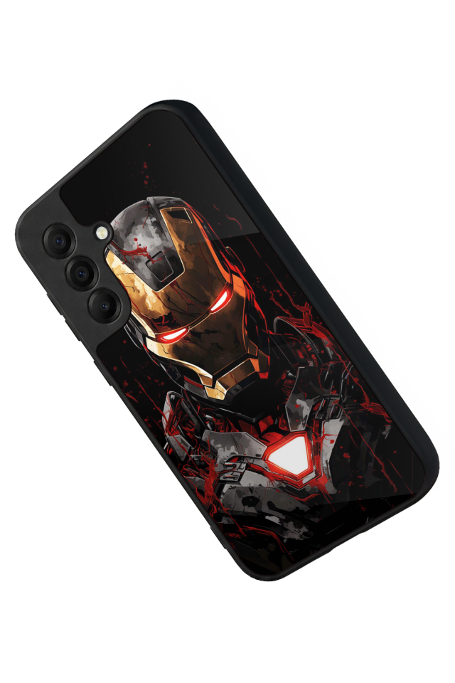 Samsung Galaxy A17 Uyumlu  Iron Man ( Demir Adam ) Tasarımlı Glossy Premium Kılıf