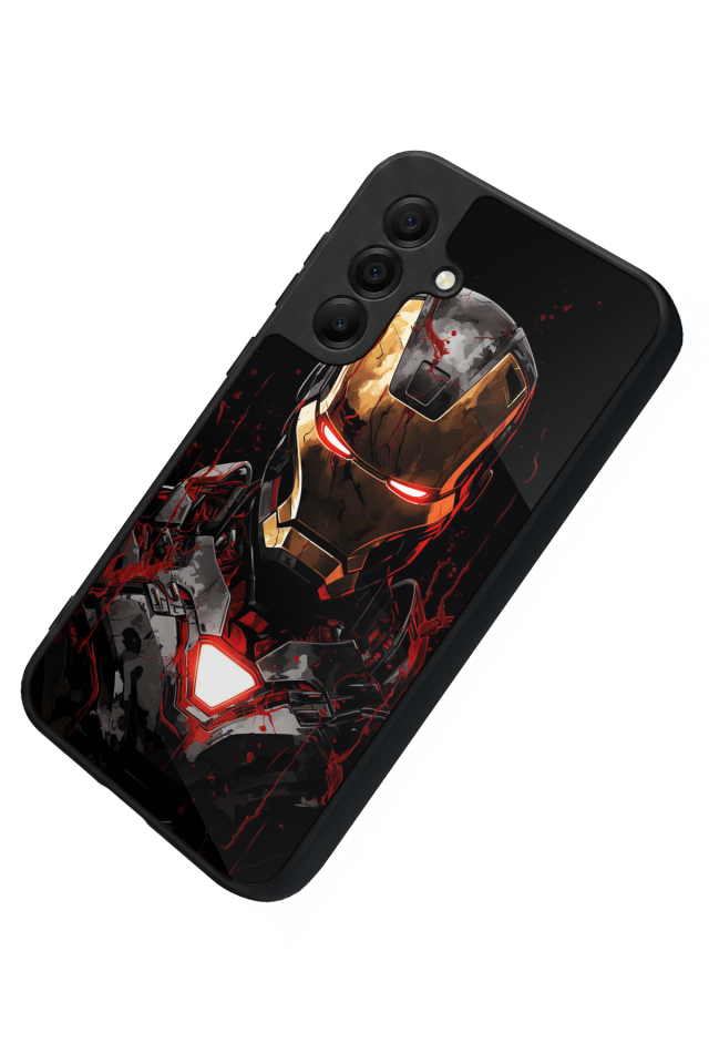 Samsung Galaxy A17 Uyumlu  Iron Man ( Demir Adam ) Tasarımlı Glossy Premium Kılıf