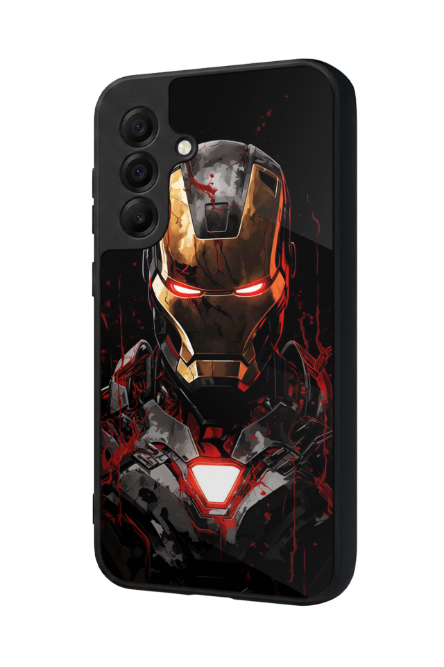 Samsung Galaxy A17 Uyumlu  Iron Man ( Demir Adam ) Tasarımlı Glossy Premium Kılıf