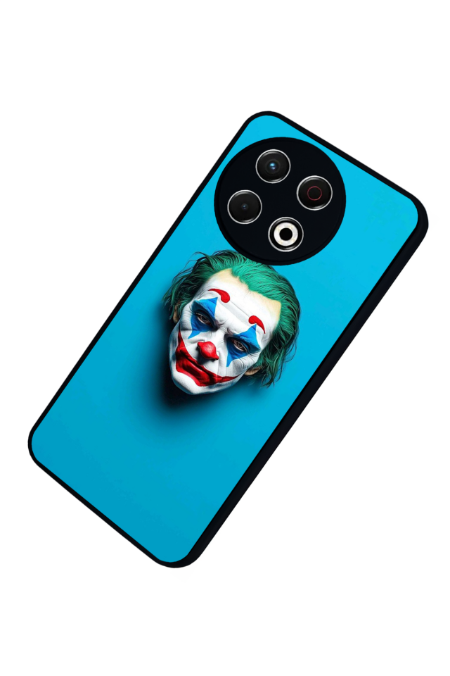 Tecno Spark 30 Pro Uyumlu Joker Tasarımlı Glossy Premium Kılıf