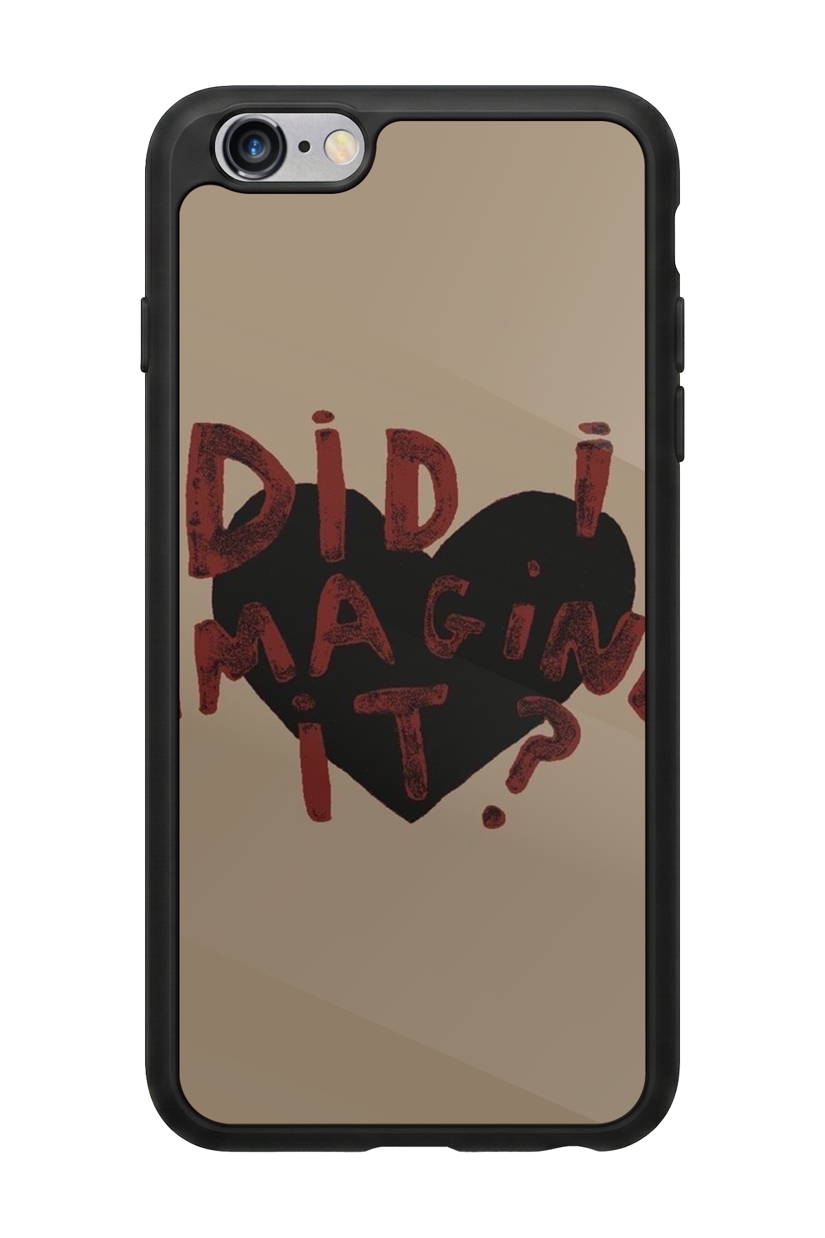 iPhone 6 Plus Uyumlu Kalp Love Tasarımlı Glossy Premium Kılıf