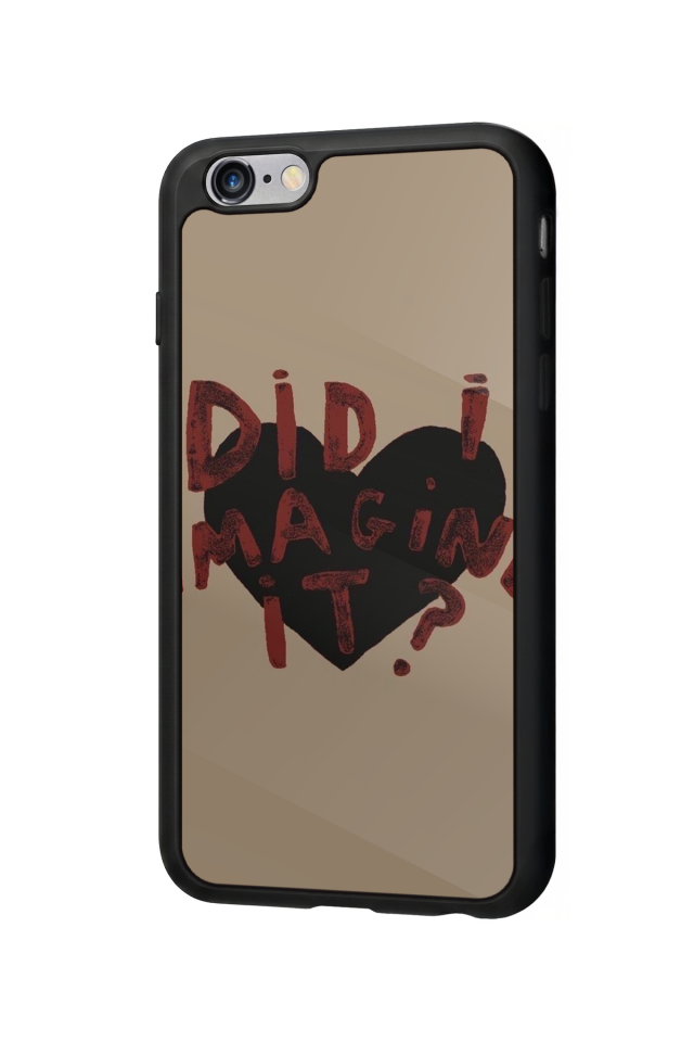 iPhone 6 Plus Uyumlu Kalp Love Tasarımlı Glossy Premium Kılıf