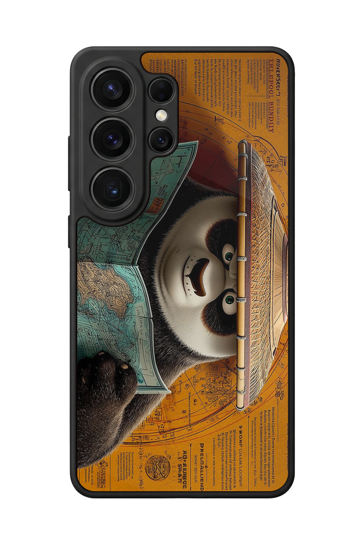 Samsung Galaxy S26 Ultra Uyumlu Kung Fu Panda Tasarımlı Glossy Premium Kılıf