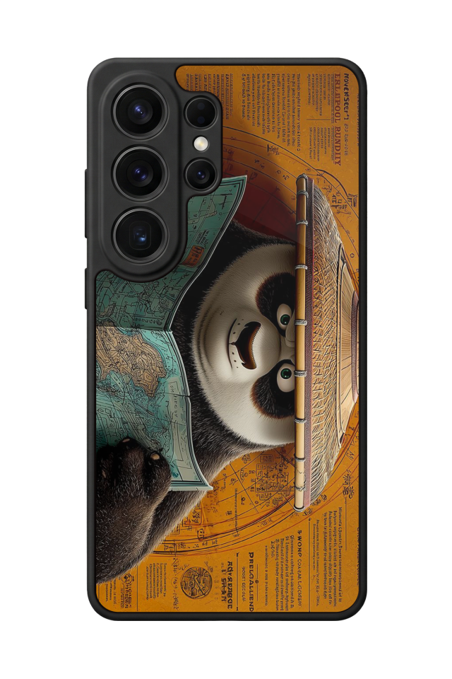 Samsung Galaxy S26 Ultra Uyumlu Kung Fu Panda Tasarımlı Glossy Premium Kılıf