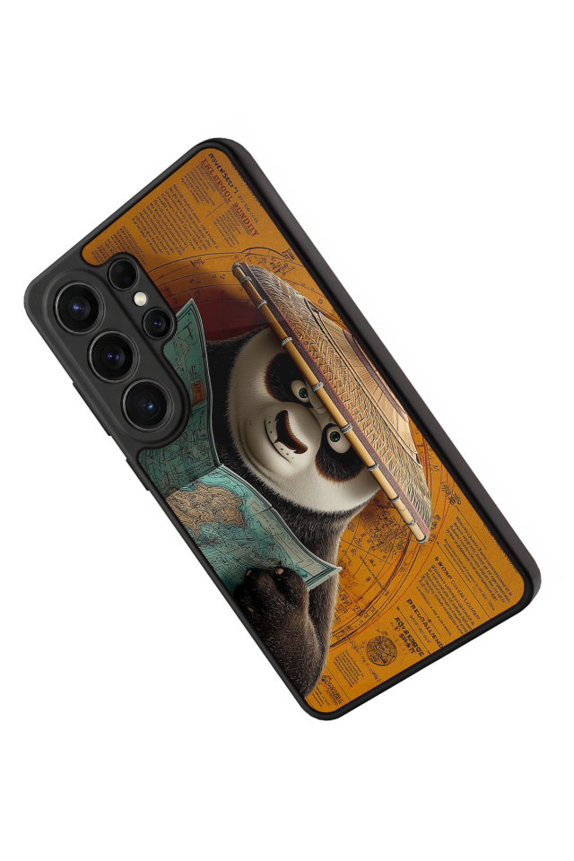 Samsung Galaxy S26 Ultra Uyumlu Kung Fu Panda Tasarımlı Glossy Premium Kılıf