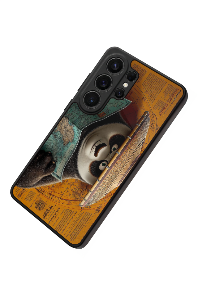 Samsung Galaxy S26 Ultra Uyumlu Kung Fu Panda Tasarımlı Glossy Premium Kılıf